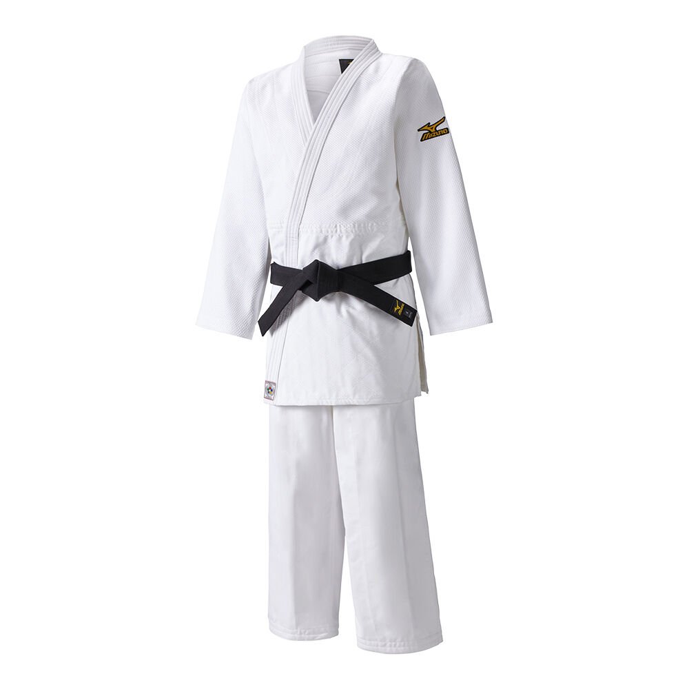 Damske Judogis Mizuno Yusho Best IJF Biele Vypredaj IJEV82471